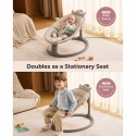MOMCOZY 2-IN-1 ELECTRIC SWING-CHAIR FROM BIRTH TO 30 KG MOMCOZY 2-IN-1 ELECTRIC SWING-CHAIR FROM BIRTH TO 30 KG