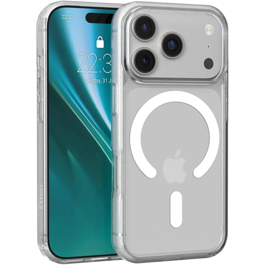 Dėklas Telforceone Etteri Ultimate Mag case for iPhone 17 Pro / 18 Pro 6,3" transparent – 3