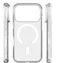 Telforceone Etteri Ultimate Mag maciņš iPhone 17 Pro / 18 Pro 6,3" caurspīdīgs