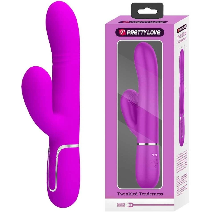 Pretty Love Flirtation PRETTY LOVE - MONITOIMINEN G-PAIKKA VIBRAATTORI FUKSIA VÄRISSÄ – 5