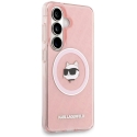 Karl Lagerfeld IML Repeated Choupette MagSafe Case for Samsung Galaxy S26 in Pink Karl Lagerfeld IML Repeated Choupette MagSafe Case for Samsung Galaxy S26 in Pink