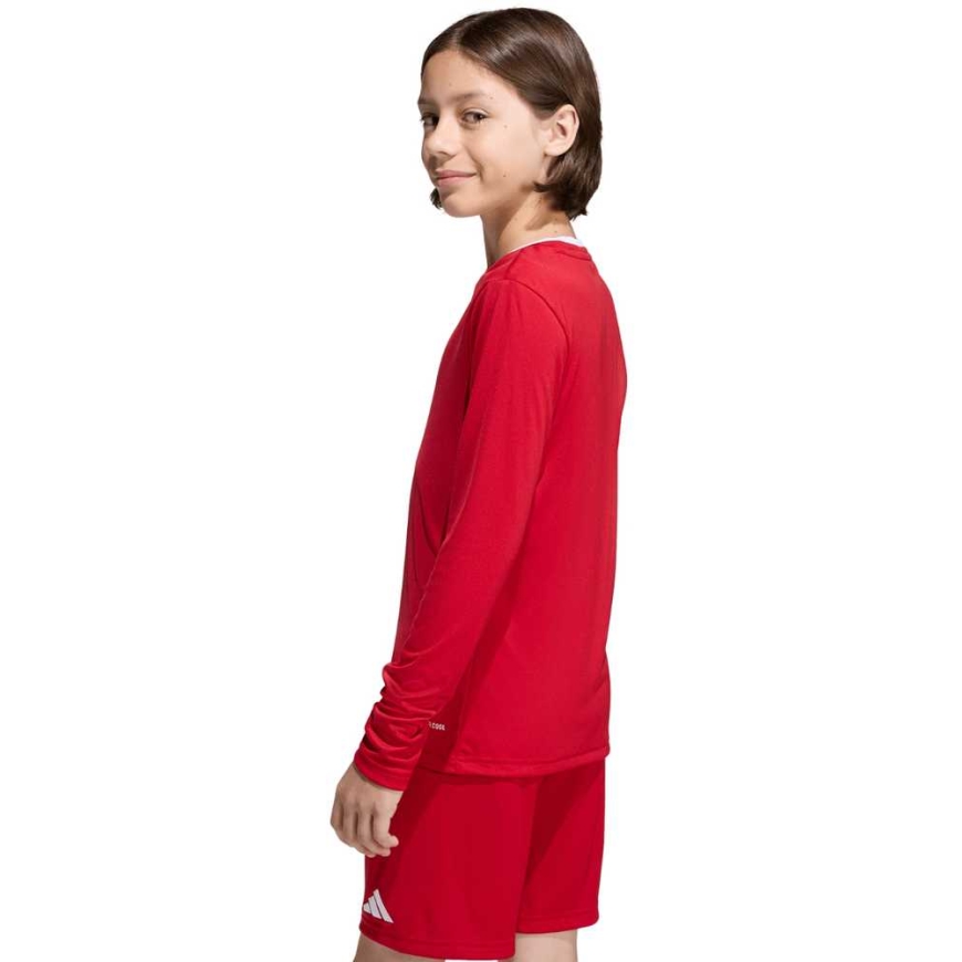 adidas Entrada 26 Long Sleeve Jersey lapsille punainen KF5878 (152 cm) – 4