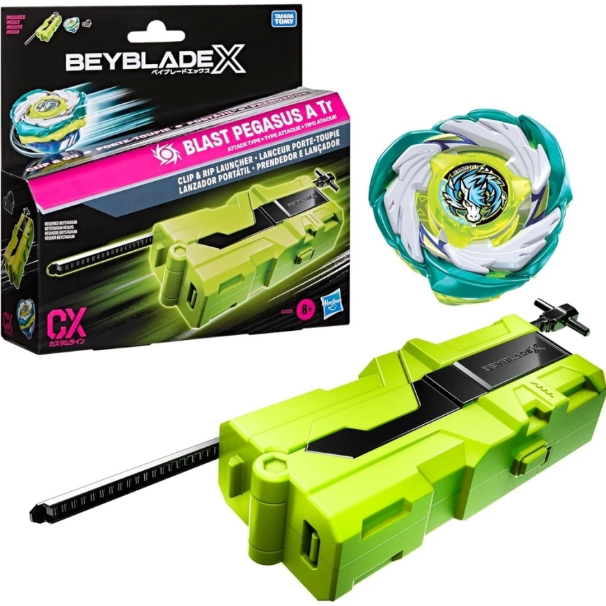 Hasbro Beyblade X | Klips un Rip Laidnieku Komplekts