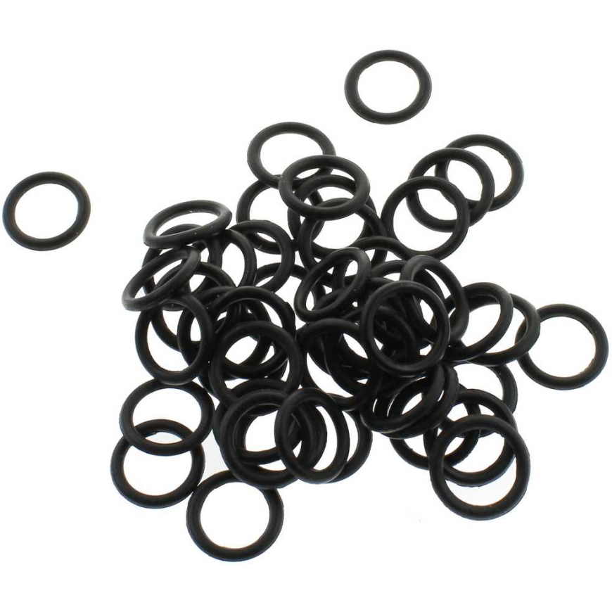 XSPC G1/4-inch Thread Sealing Rings – 50 Pieces, Black