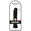 Toyz4Lovers Musta kuminen penis suonilla ja imukupilla 18 cm Toyz4Lovers Musta kuminen penis suonilla ja imukupilla 18 cm