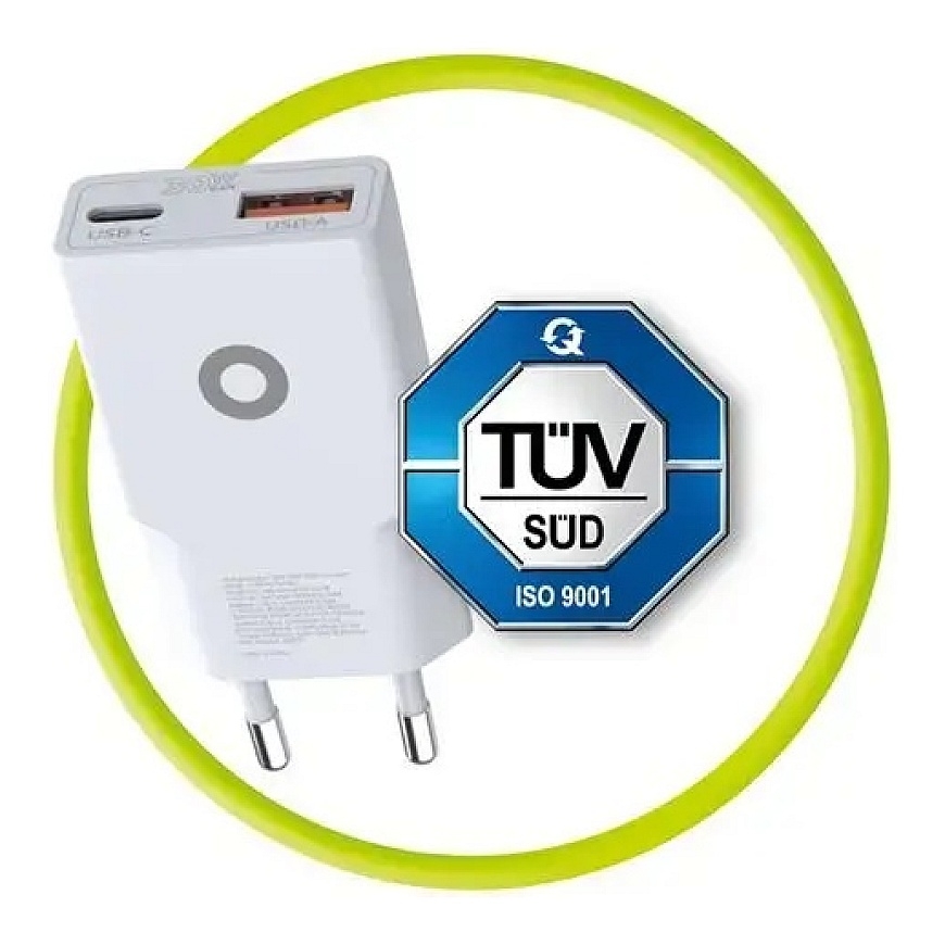 Mobile Origin GaN 30W Slim Charger TÜV MO16 - USB-A + USB-C – 3
