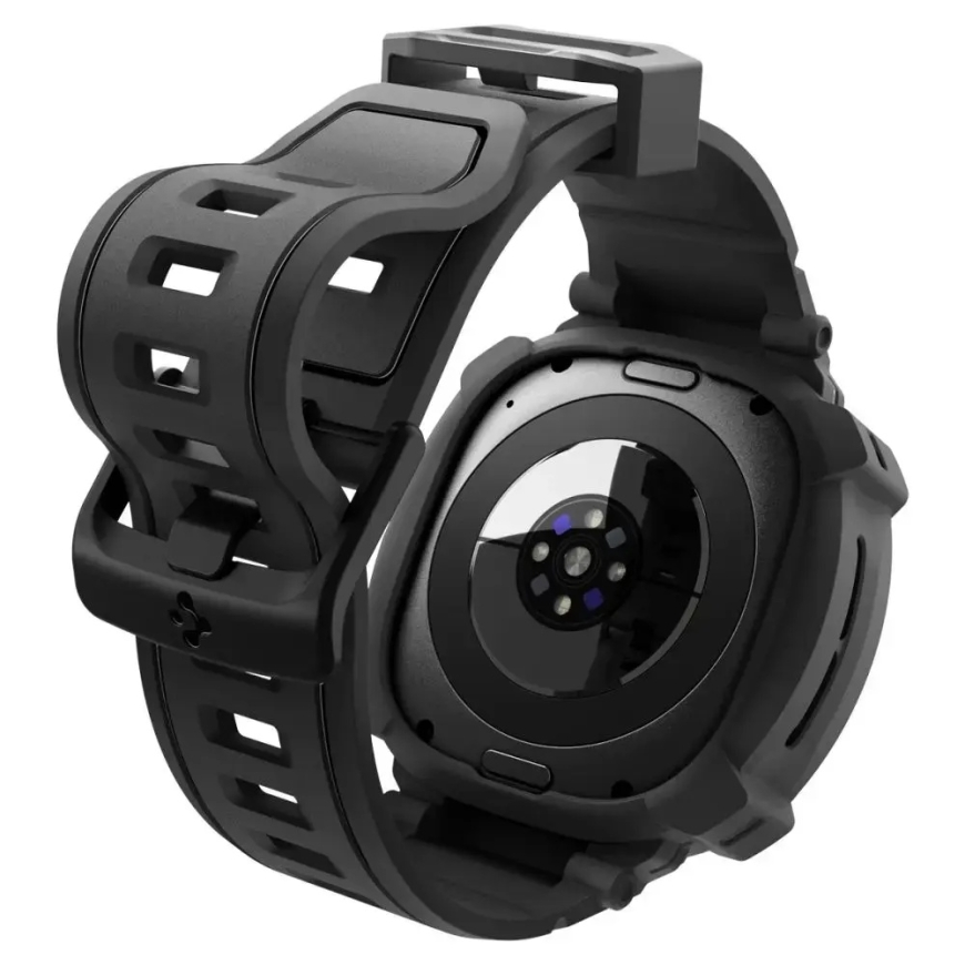 Spigen Rugged Armor Pro чехол для умных часов Samsung Galaxy Watch Ultra 2 (47 mm) | чёрный – 4