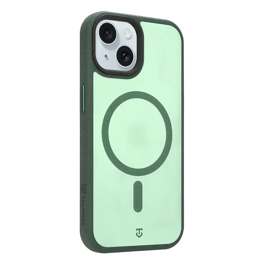 Taktinen MagForce Hypersand -kansi Apple iPhone 15 Metsävihreä – 2