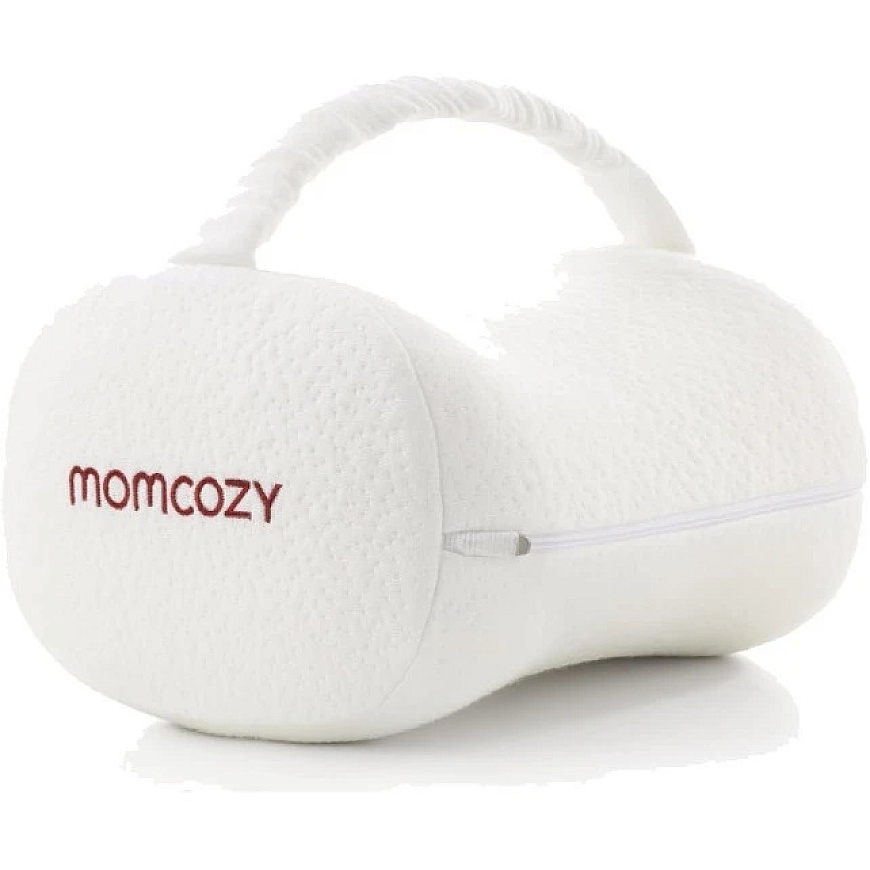 MOMCOZY ЭРГОНОМИЧЕСКОЕ КОЛЕННЫЕ ПОДУШКА ДЛЯ СНА НА БОКУ, КРЕМОВЫЙ БЕЛЫЙ