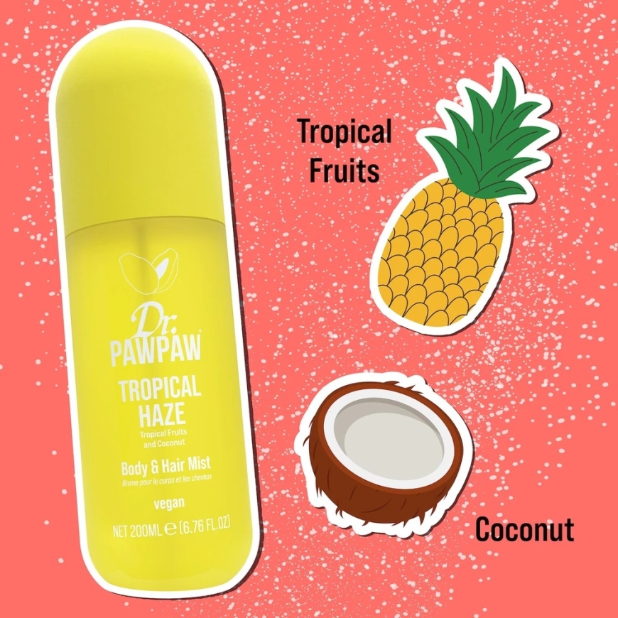 Dr. PawPaw Tropical Haze питающий спрей для тела и волос, 200 мл – 2