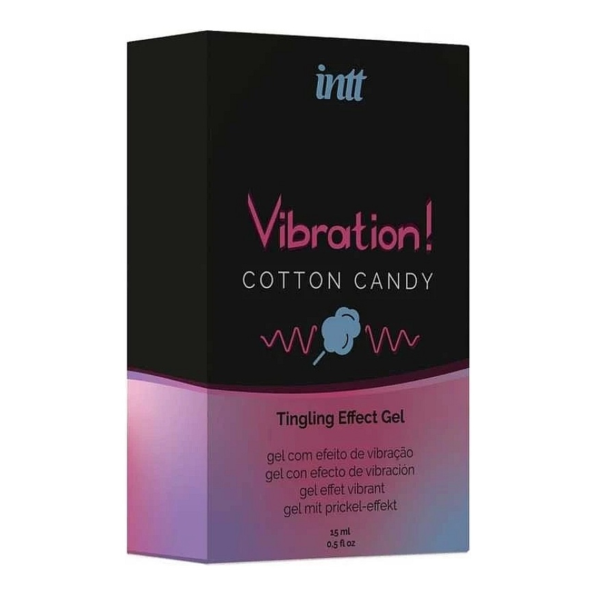 Intt VIBRATION COTTON CANDY, ЖИДКИЙ ВИБРАТОР - 15 мл – 3