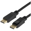Кабель DisplayPort DP1.4 гибкий DELTACO, 3М, чёрный / DP-1030D-FLEX / 1903049 Кабель DisplayPort DP1.4 гибкий DELTACO, 3М, чёрный / DP-1030D-FLEX / 1903049