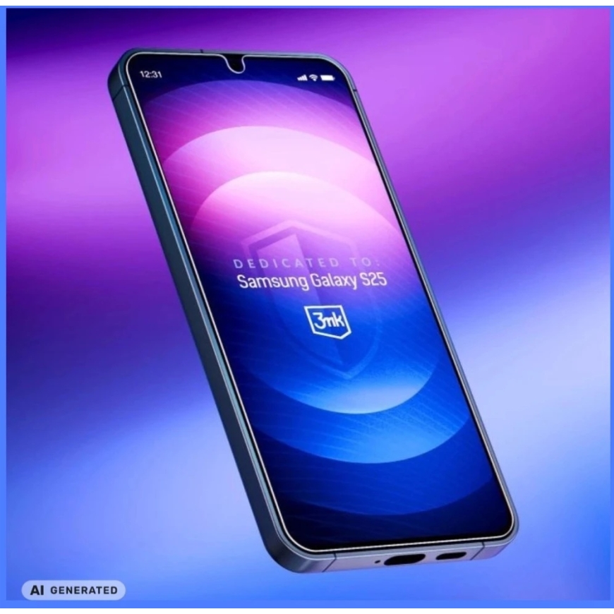 3MK FlexibleGlass hübriidklaas Samsung Galaxy S25 3 tk. – 3