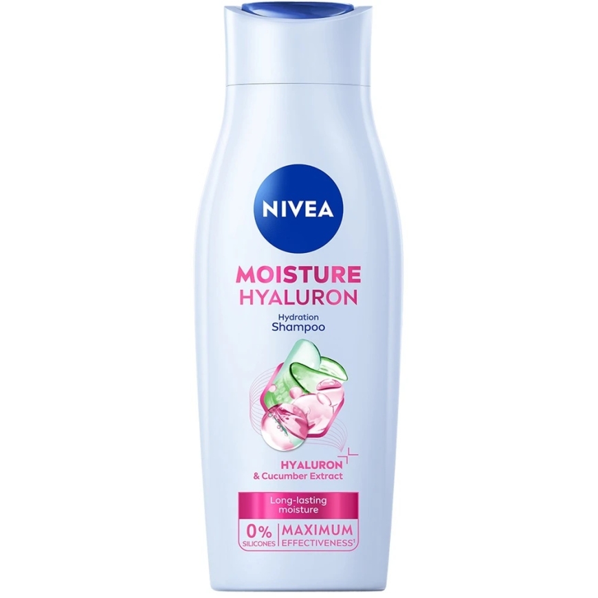 Nivea Moisturizing Shampoo "Moisture Hyaluron" with Hyaluronic Acid, 400 ml – 2