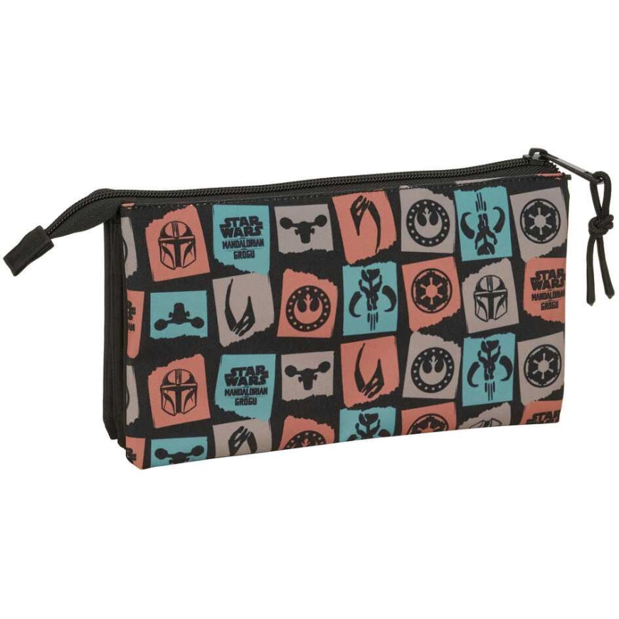 Safta Star Wars Mandalorian & Grogu triple pencil case – 2