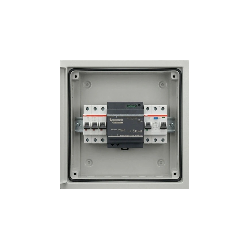 Spacetronik DIN 100 W Barošanas avots 15 V 6,5 A – 4