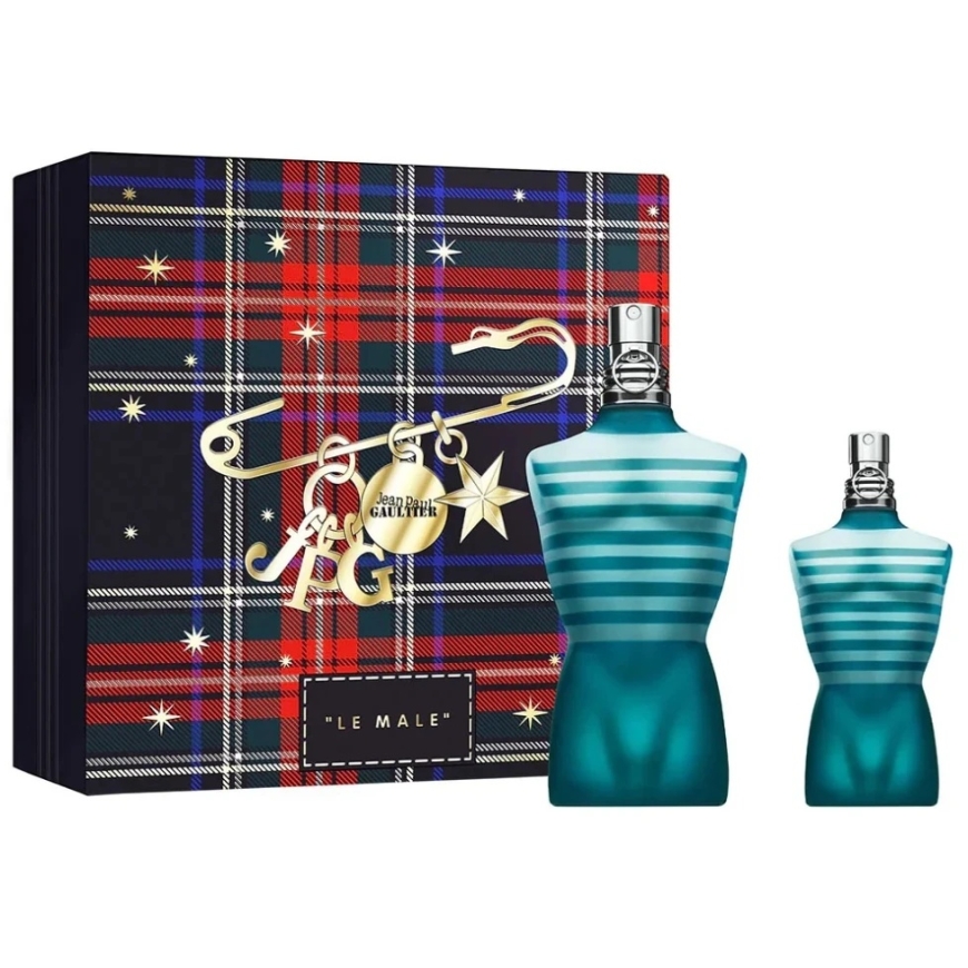 Jean Paul Gaultier Le Male tualetinio vandens purškiklis 125 ml + tualetinio vandens purškiklis 40 ml