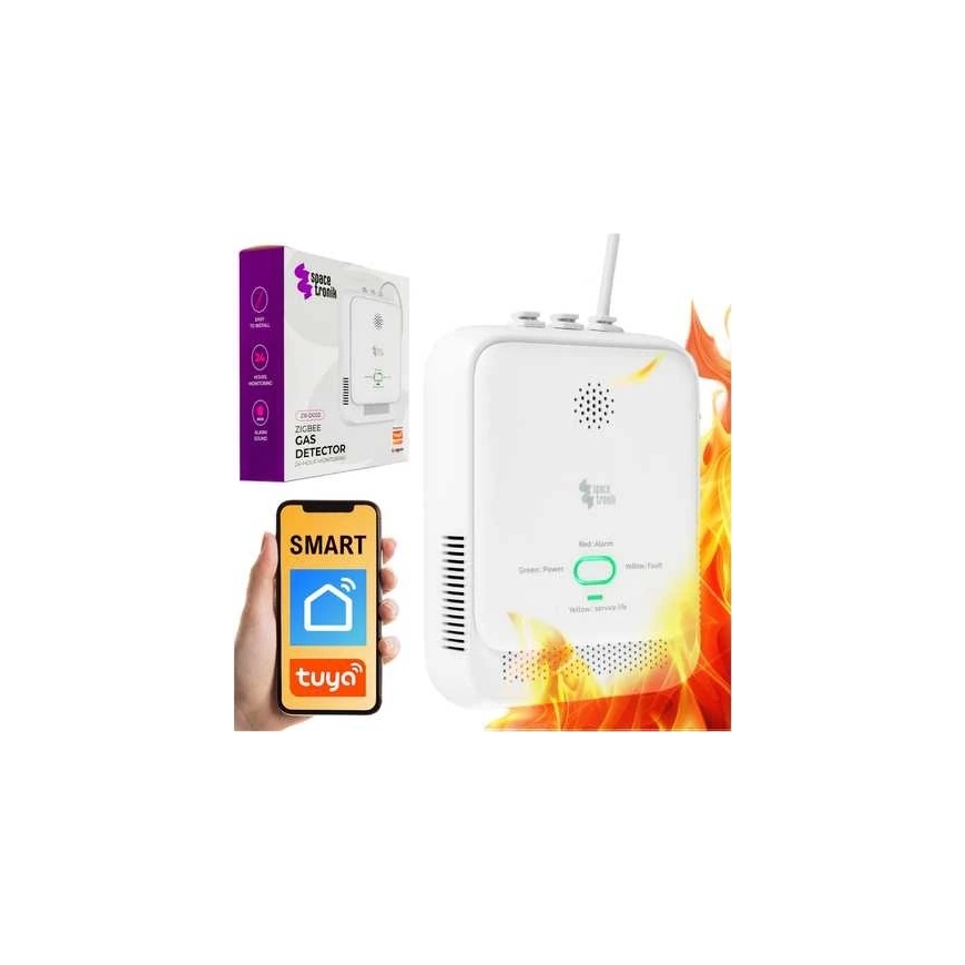 Gāzes sensors (CH4) Tuya ZigBee Spacetronik ZB-DG02 – 2
