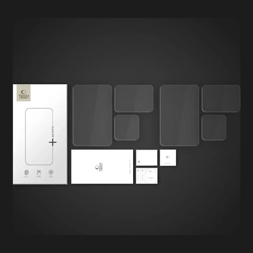 Ištiesintas stiklas TECH-PROTECT GLASS FIT+ 2 komplektas GoPro HERO 13 skaidrus – 4
