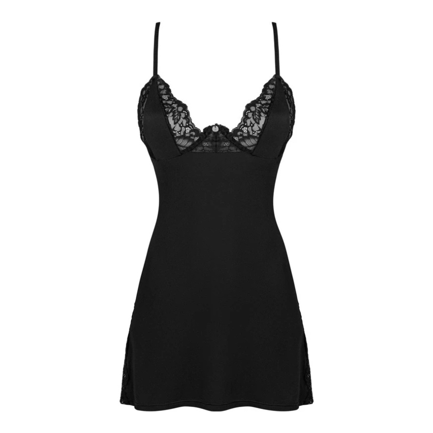 Obsessive – Bellastia naktskreklu un stringi XL/2XL – 4