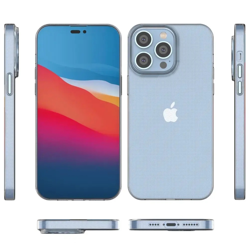 Ultra Clear 0.5mm puhelinsuojus iPhone 14 Pro Max läpinäkyvä – 5
