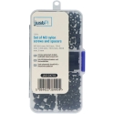 Porakone M3 nailonipultit ja aluslevyt - 180 kpl, - justPi Porakone M3 nailonipultit ja aluslevyt - 180 kpl, - justPi