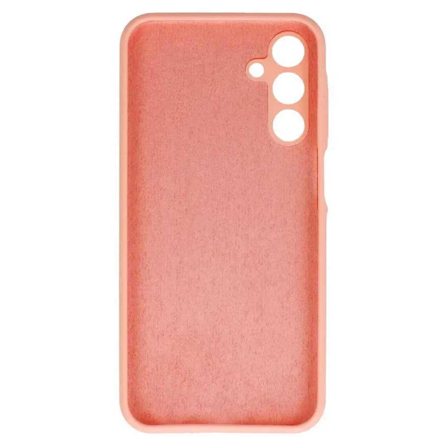 Silicone Lite -kotelo Samsung Galaxy A15 4G/5G:lle persikkavärinen – 3