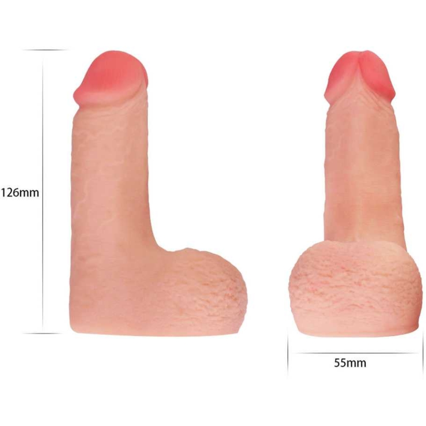 Lovetoy Elastīgs, ļoti elastīgs dzimumloceklis, reālistisks dildo – 3