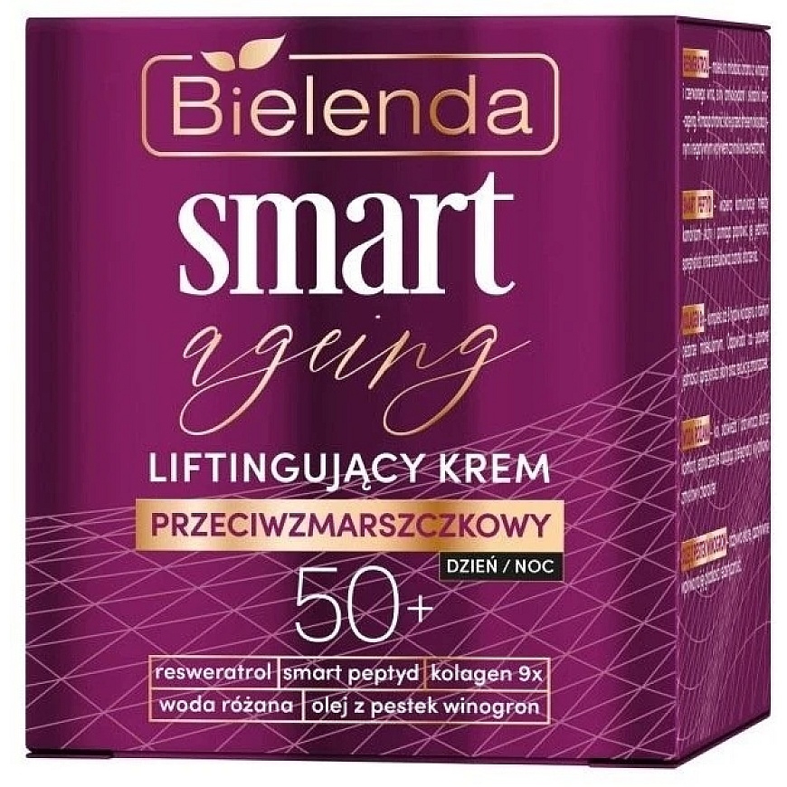 Bielenda Smart Ageing 50+ lifting anti-wrinkle day/night cream 50 ml – 2