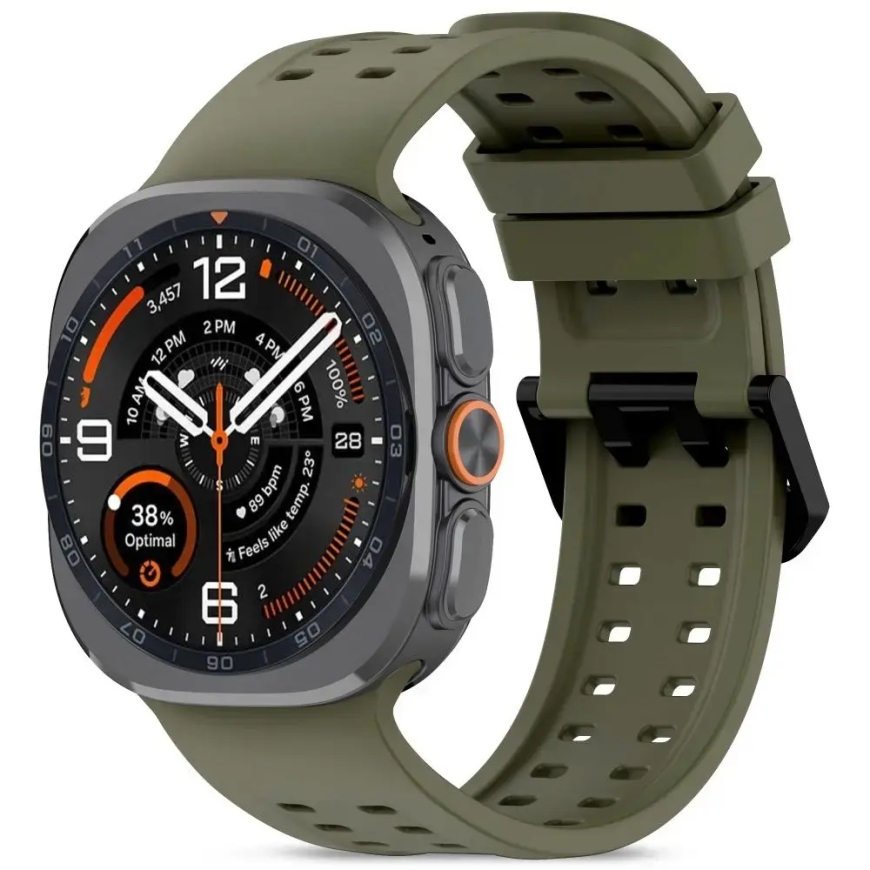 Tech-Protect silikonikotelo Samsung Galaxy Watch Ultra 1/2:lle (47 mm) | vihreä