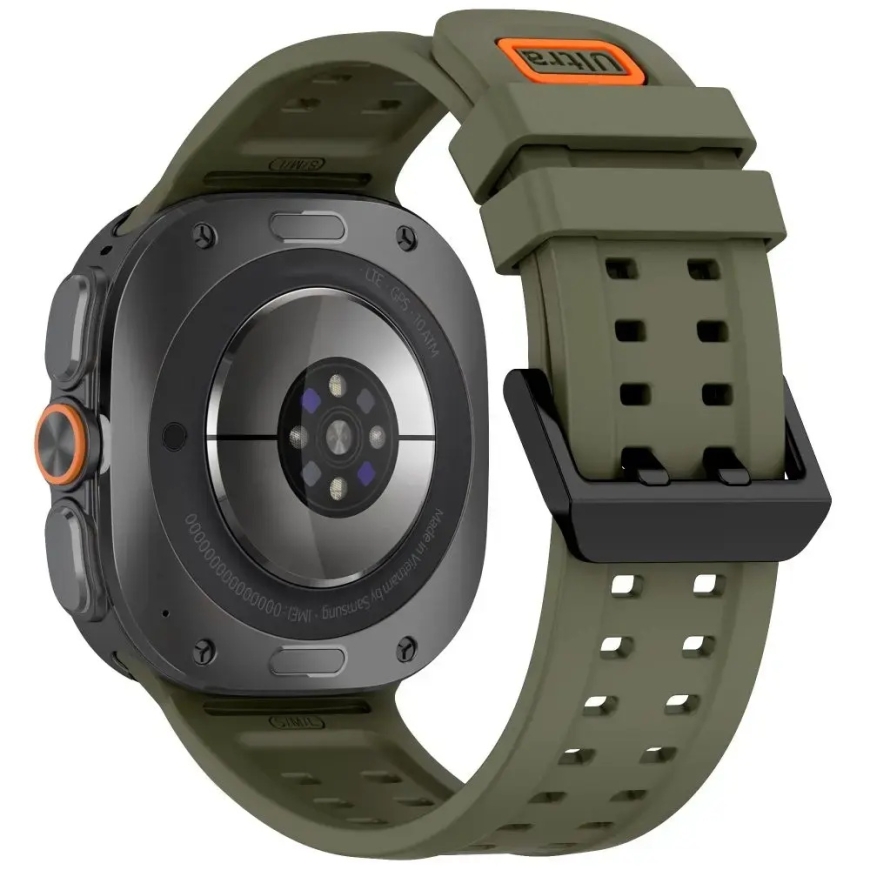 Tech-Protect silikonikotelo Samsung Galaxy Watch Ultra 1/2:lle (47 mm) | vihreä – 2