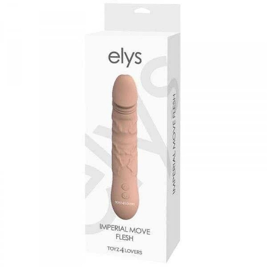 Elys Немного изогнутый, мощный, реалистичный вибратор, 9 режимов