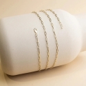 Mummy Bell Золотая Макси Цепочка 110 см Mummy Bell Золотая Макси Цепочка 110 см