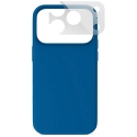Epico Silicone Pro Mag+ -kotelo iPhone 17 Pro Max/18 Pro Max – yhteensopiva Qi2:n ja MagSafen kanssa – Sininen