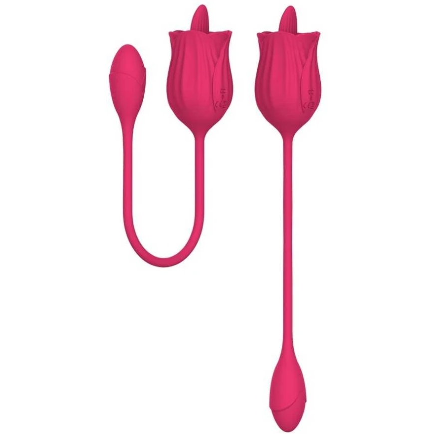 Boss Series Stimulator – licking massager with vibrating Egg 10 functions