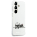 Karl Lagerfeld IML Peekaboo Karl&Choupette telefono dėklas su MagSafe palaikymu Samsung Galaxy S26 (S942) skaidrus Karl Lagerfeld IML Peekaboo Karl&Choupette telefono dėklas su MagSafe palaikymu Samsung Galaxy S26 (S942) skaidrus
