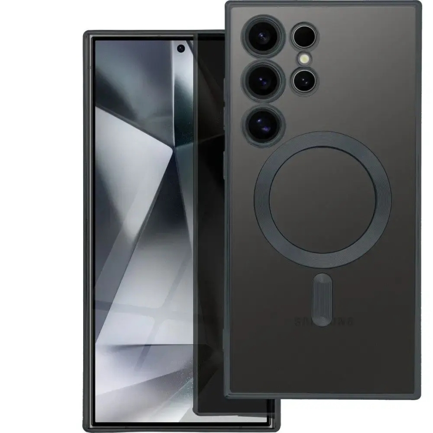 Electro Mag maciņš ar MagSafe atbalstu telefonam Samsung Galaxy S26 Ultra (S948) melns
