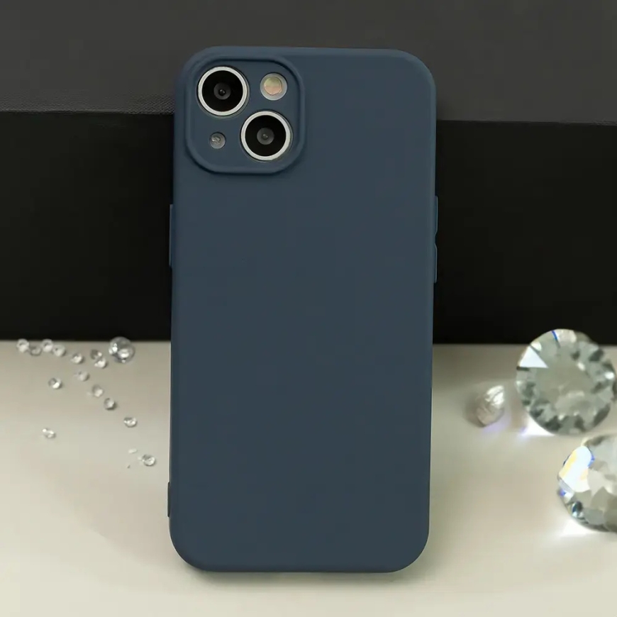 Silicone karp Samsung Galaxy S26 tumesinine – 3
