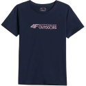 Women's T-shirt 4F F3495 dark blue 4FWAW26TTSHF3495 31S (L) Women's T-shirt 4F F3495 dark blue 4FWAW26TTSHF3495 31S (L)