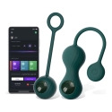 Magic Motion - Crystal Duo Smart Kegel vibratorius su svorio rinkiniu Magic Motion - Crystal Duo Smart Kegel vibratorius su svorio rinkiniu