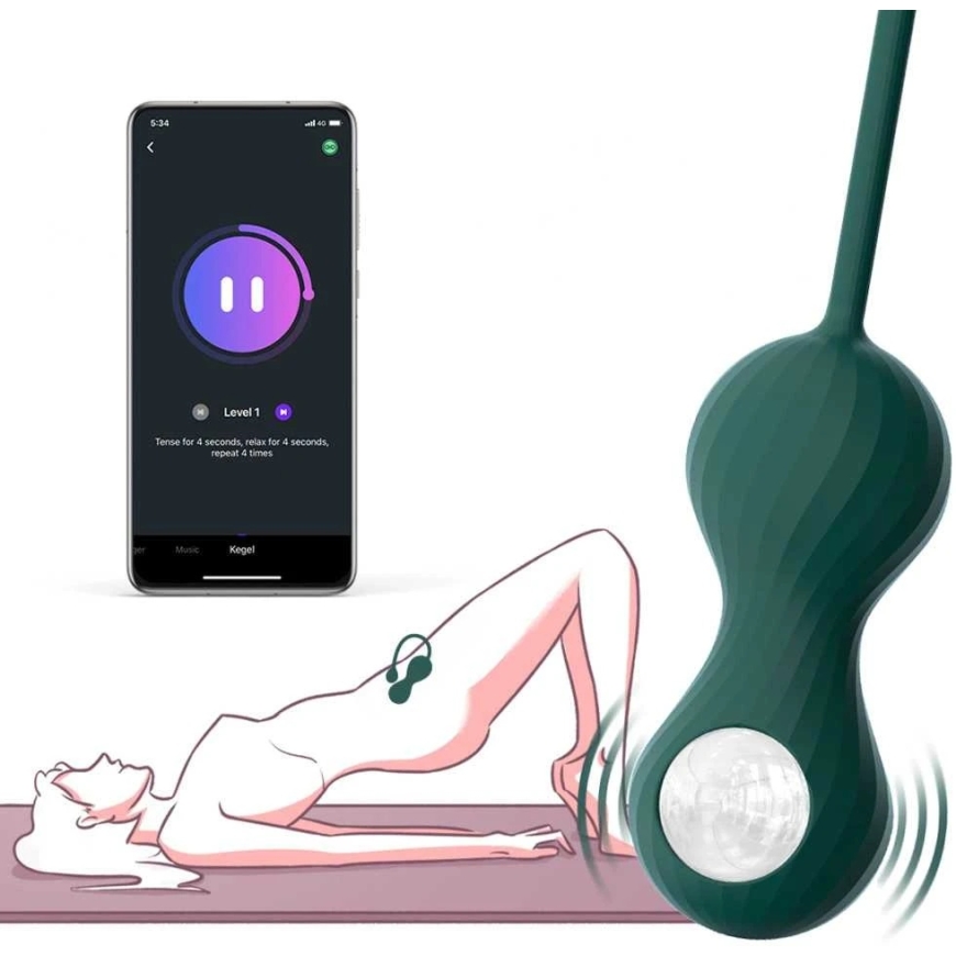 Magic Motion - Crystal Duo Smart Kegel -vibraattori painosarjalla – 2
