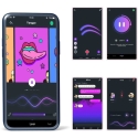 Magic Motion - Crystal Duo Smart Kegel vibrators ar svaru komplektu Magic Motion - Crystal Duo Smart Kegel vibrators ar svaru komplektu