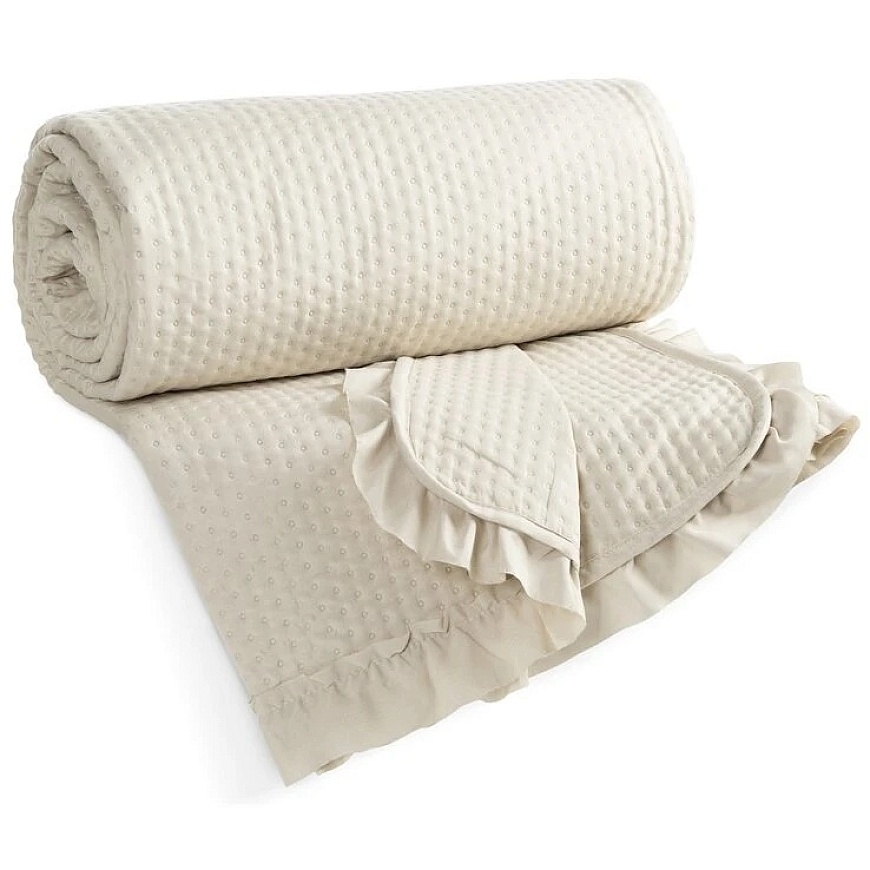 Eurofirany SI/N/FRILL 170X210 SAND COLOR Bedspread – 3