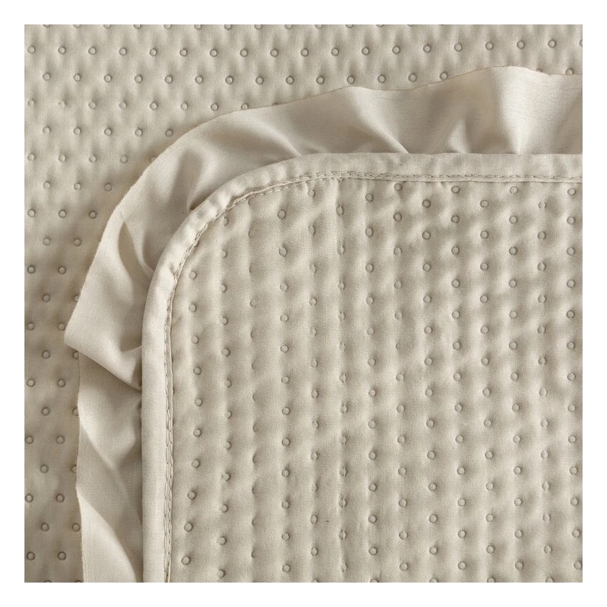 Eurofirany SI/N/FRILL 170X210 SAND COLOR Bedspread – 5
