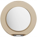 UNIQ Coehl Luna magnetic holder with mirror and suction cup, sand color