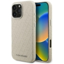 Karl Lagerfeld FW Stamped Karl чехол с поддержкой MagSafe для телефона iPhone 16 Pro Max бежевый