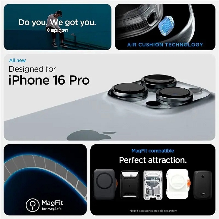Spigen Ultra Hybrid T MagSafe, grafiitti - iPhone 16 Pro – 3