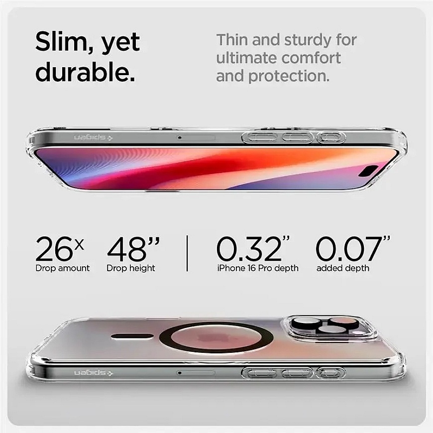 Spigen Ultra Hybrid T MagSafe, графит - iPhone 16 Pro – 5