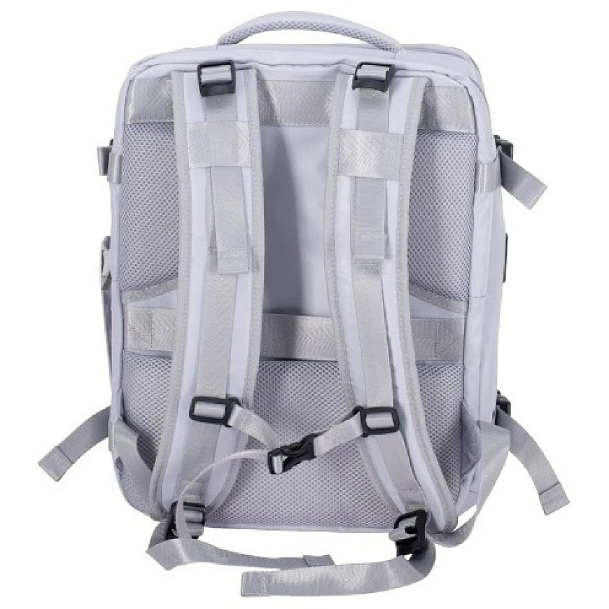 Camry CR 6880 vaaleanvioletti liike-urheiluselkäreppu, lentokoneeseen sopiva, vapaakoko, 40x20x30 cm, 24 l, 3 osastoa, 11 taskua – 3
