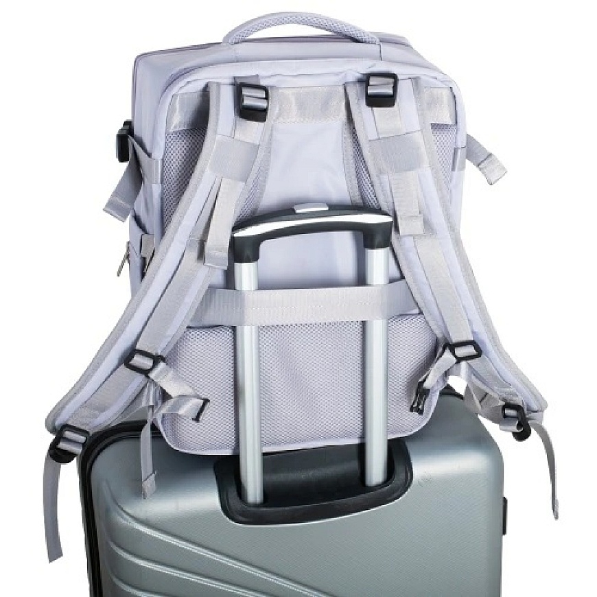 Camry CR 6880 helesinine äri-spordiseljakott, pardale, vaba suurus, 40x20x30 cm, 24 l, 3 sektsiooni, 11 taskut, 17" sülearvutile – 4